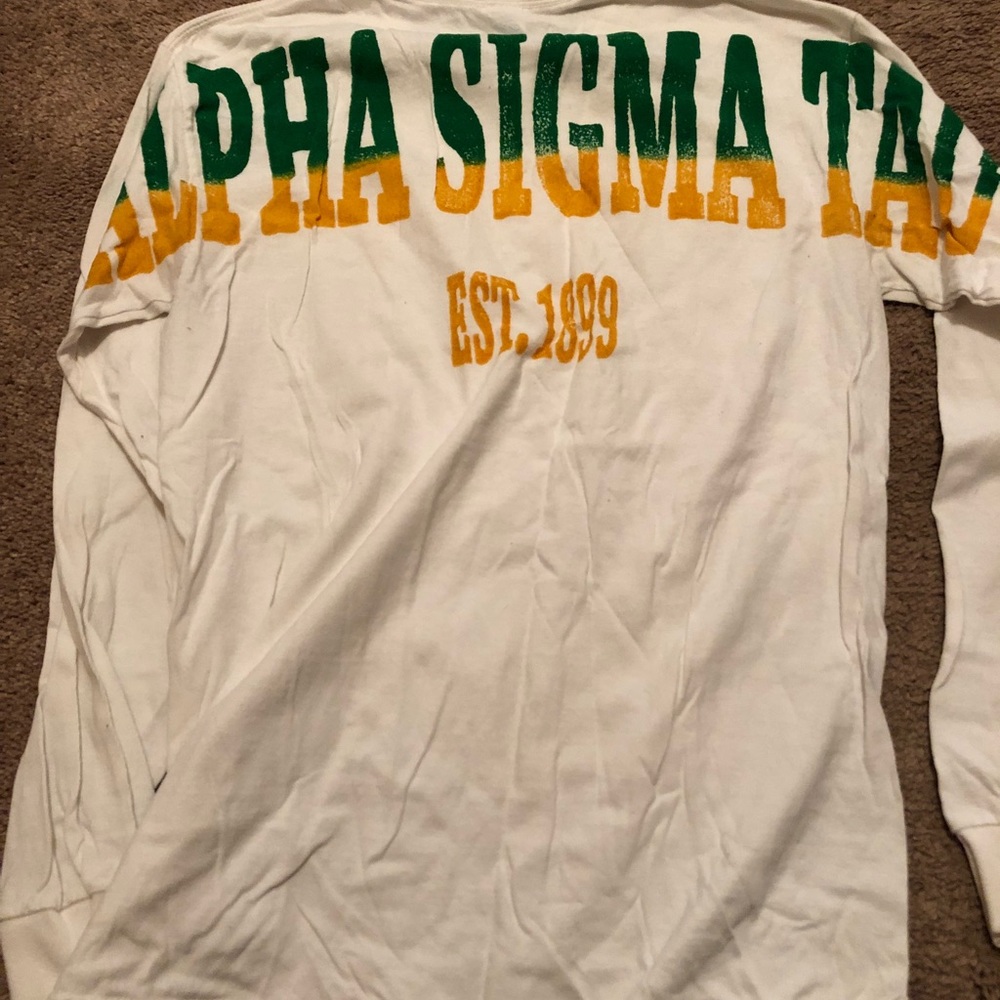 Alpha Sigma Tau long sleeved shirt